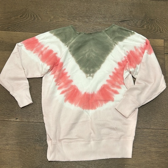 Aerie Rise & Shine Tie Dye Oversized Sweatshirt - Picture 9 of 11